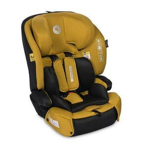 Scaun auto pentru copii Lorelli Benevento Lemon Curry, Isofix, i-Size, 15 luni-12 ani, 76-150 cm, certificat R129, tetiera reglabila, protectie in caz de impact imagine