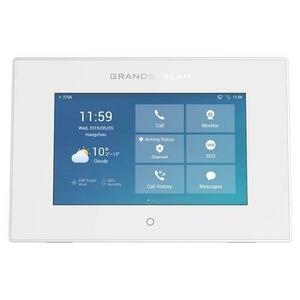 Interfon IP, Grandstream, HD, 7inch, Wi-Fi 802, 11 ac, Dual-band (Alb) imagine