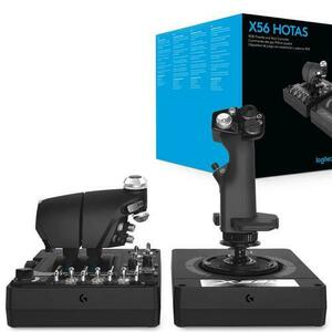 Joystick Logitech X56 Hotas (Negru) imagine