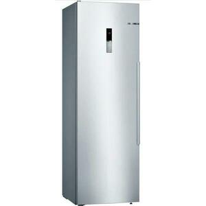 Frigider cu o usa Bosch KSV36BIEP, 346 L, Static, Clasa E, H 186 cm (Argintiu) imagine