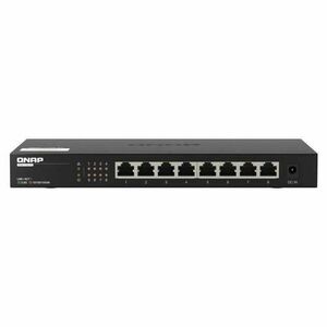 Switch, QNAP, QSW-1108-8T, 8 x 2.5 GB/s, Negru imagine