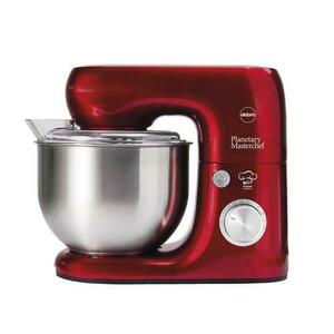 Mixer cu bol Eldom WRK1250 Chef, 8 Trepte viteza, Pulse, 800 W, 5 L (Rosu/Argintiu) imagine