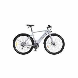 Bicicleta electrica HIMO C30R Max, roti 20inch, viteza 40km/h, motor 250W, faruri LED, IPX7, 9 viteze (Argintiu) imagine