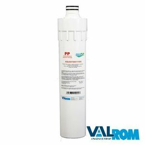 Cartus filtrare apa Aquapur AQUA07000111005, polipropilena expandata, pentru sistem filtrare, retine nisip, rugina, sedimente in suspensie, 0.13 l/min, 5 microni imagine