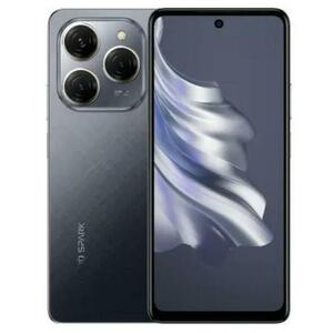 Telefon Mobil Tecno Spark 20 Pro, Procesor Mediatek Helio G99 Octa-Core, IPS LCD 6.78inch, 12GB RAM, 256GB Flash, Camera Duala 108 + 0.08 MP, Wi-Fi, 4G, Dual Sim, Android (Negru) imagine