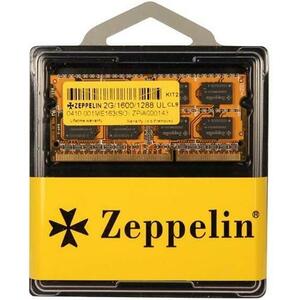 Memorie Laptop Zeppelin SO-DIMM DDR3, 1x2GB, 1600 MHz, CL9 imagine