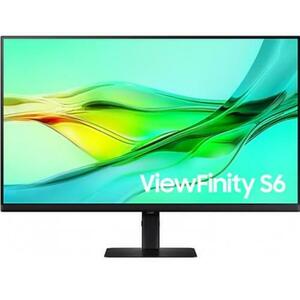 Monitor IPS LED Samsung 32inch LS32D600UAUXEN, QHD (2560 x 1440), HDMI, DisplayPort, Pivot, 100 Hz, 5 ms (Negru) imagine