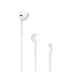 Casti Stereo In-Ear Apple EarPods MWTY3ZM/A, Lightning, Control pe fir (Alb) imagine