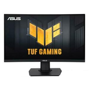 Monitor VA LED ASUS TUF Gaming 23.6inch VG24VQER, Full HD (1920 x 1080), HDMI, DisplayPort, Ecran curbat, 180 Hz, 1 ms (Negru) imagine