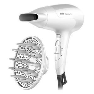 Uscator de par Braun Satin Hair 3 PowerPerfection HD385, 2000 W, 2 viteze, 3 setari de caldura (Alb) imagine