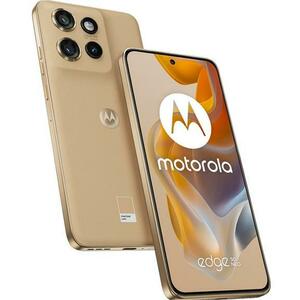 Telefon Mobil Motorola Edge 50 Neo, Procesor Mediatek Dimensity 7300, LTPO P-OLED 6.4inch, 12GB RAM, 512GB Flash, Camera Tripla 50 + 10 + 13 MP, Wi-Fi, 5G, Dual Sim, Android (Bej) imagine