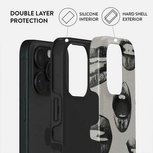 Husa Dual Layer Next Mistake Burga pentru iPhone 16 Pro, Gri imagine