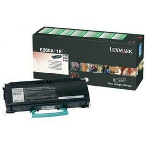 Toner Lexmark E260A11E (Negru - program return) imagine