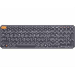 Tastatura Wireless Baseus K01B Tri-Mode, Bluetooth/Wi-Fi (Gri) imagine