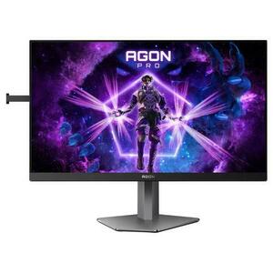 Monitor Gaming Fast IPS LED AOC 24.5inch AG256FS, Full HD (1920 x 1080), HDMI, DisplayPort, Pivot, 390 Hz, 1 ms (Gri) imagine