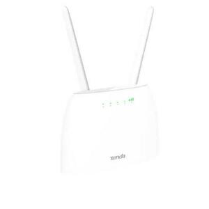 Router Wireless Tenda 4G06, 300 Mbps, 4G VoLTE, 2 Antene externe (Alb) imagine