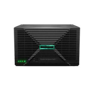 Server HPE ProLiant MicroServer Gen11, MicroTower, Intel Gold G7400 2 C / 4 T, 3.7 GHz, 6 MB cache, 46 W, 16 GB DDR5 ECC, 1 TB HDD, 4 x LFF, Fara sistem de operare (Negru) imagine