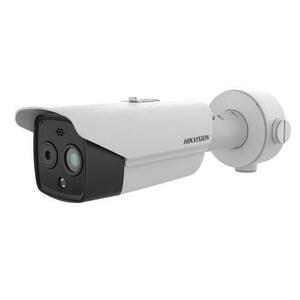 Camera supraveghere Thermal si Optical IP Bullet Hikvision DS-2TD2628-10/QA, 160 x 120, IR 40m (Alb) imagine