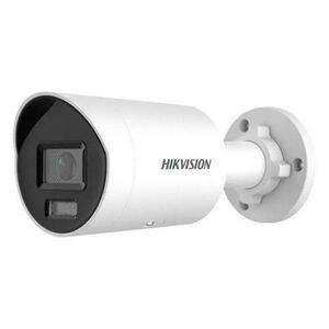 Camera de supraveghere Hikvision DS-2CD2047G2H-LIU(4mm)(EF), IP, 4MP, Deep Learning, ColorVu, Smart Hybrid Light, lentila 4mm, IR 40m, WL 40m, Mic, PoE (Alb) imagine