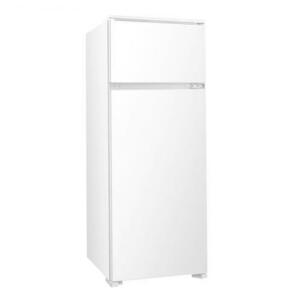 Frigider cu doua usi incorporabil Samus SDBI294E, 205 L, Clasa energetica E, Termostat reglabil, 4 rafturi sticla, H 145 cm (Alb) imagine