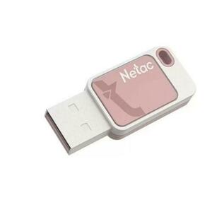 Stick USB NETAC NT03UA31N-064G-20PK, UA31, 64GB, USB 2.0 (Roz) imagine