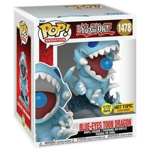 Figurina Funko POP! Glow in the Dark Yu-Gi-Oh Blue Eyes Toon Dragon, 15 cm imagine