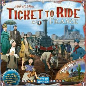 Extensie Asmodee - Ticket to Ride, Map Collection, France & Old West, lb. engleza imagine