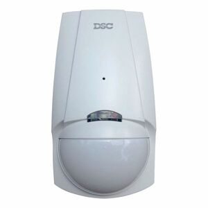 Detector de miscare Quad PIR cu senzor de soc si geam spart DSC LC-102PIGBSS, 10/15 m, 90 grade, pet immunity imagine