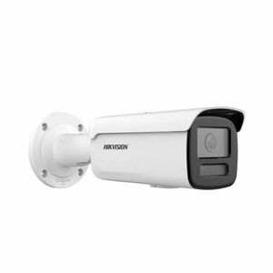 Camera supraveghere IP exterior AcuSense Hikvision DS-2CD2T26G2-4I28C, 2 MP, 2.8 mm, IR 80 m, slot card, PoE imagine