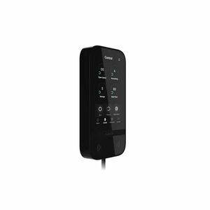 Tastatura tactila Ajax Keypad Fibra, display 5 inch, conexiune 4 fire, control si configurare de la distanta, acces cartela/tag/PIN, grad 3, negru imagine