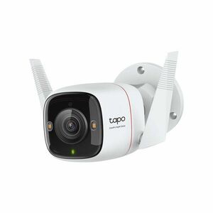 Camera supraveghere exterior IP wireless TP-LINK ColorPro TAPO C325WB, 4 MP, 4.58 mm, slot card, detectie om/vehicul/animale companie, microfon si difuzor, vizualizare de pe telefon imagine