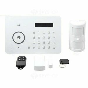 Sistem de alarma Wireless Chuango CG-B11, 95 dB, max 50 senzori, 8 m, 315/433.92 MHz, GSM/SMS/RFID imagine