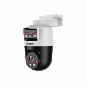 Camera supraveghere rotativa exterior IP Speed Dome Dual PTZ Dahua Wizsense SDT2A200-2F-NB-A-PV-0400, 2+2 MP, 4+4 mm, IR/lumina alba 30 m, microfon si difuzor, slot card, PoE imagine