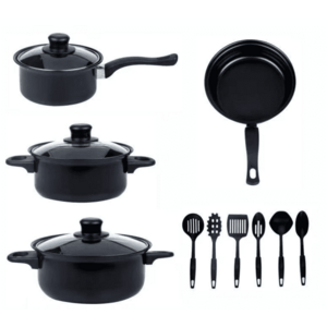 Set oale si ustensile 13 piese editie black imagine