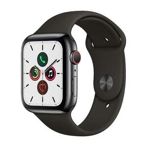 Apple Watch Series 5 2019, GPS + Cellular, Stainless Steel 44mm N/A Space Gray Ca nou imagine