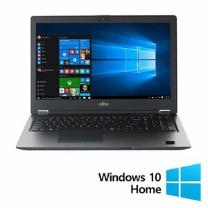 Laptop Refurbished Fujitsu LifeBook U757, Intel Core i5-6200U 2.30 - 2.80 GHz, 8GB DDR4, 512GB SSD, 15.6 Inch Full HD, Fara Webcam + Windows 10 Home imagine