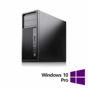 Workstation Refurbished HP Z240 Tower, Inte Core i7-6700 3.40 - 4.00GHz, 16GB DDR4, 256GB SSD, DVD-RW, Intel HD Graphics 530 + Windows 10 Pro imagine