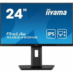 Monitor Refurbished IPS LED Hand Iiyama XUB2493HS Full HD 1920 x 1080, HDMI, DisplayPort imagine