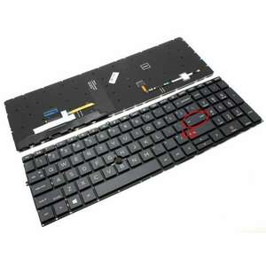 Tastatura HP EliteBook 850 G8 iluminata layout US fara rama enter mic imagine