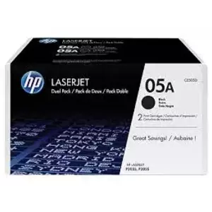 Cartus Toner Black HP 05A 2-pack 2x2.3K imagine