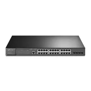 Switch Tp-Link TL-SG3428MP cu management cu PoE 24x1000Mbps RJ45 + 4 x SFP imagine