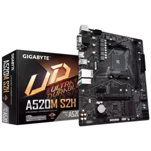 Placa de baza Gigabyte A520M S2H Socket AM4 imagine