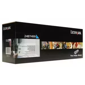 Cartus Toner Lexmark 24B7499 6000 pagini Cyan imagine