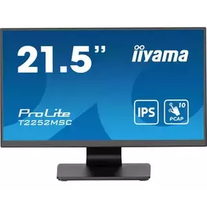 Monitor LED iiyama ProLite T2252MSC-B2 Touch 21.5" Full HD 5ms imagine