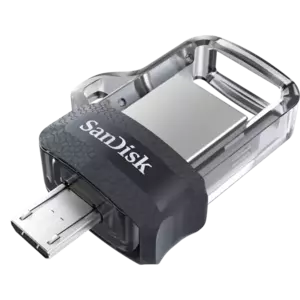 Flash Drive SanDisk Ultra Dual Drive M3.0 USB 3.0 / microUSB 128GB imagine