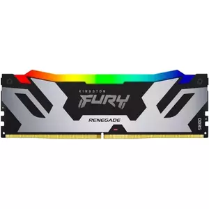 Memorie Desktop Kingston FURY Renegade RGB 16GB DDR5 7600Mhz Silver/Black imagine