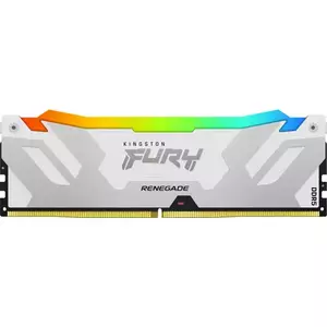 Memorie Desktop Kingston FURY Renegade RGB 16GB DDR5 8000Mhz Silver/White imagine