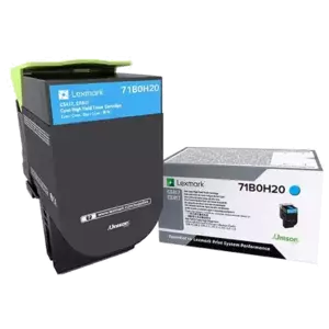 Cartus toner Lexmark 71B0H20 Cyan 3500 pagini imagine