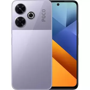 Telefon Mobil Xiaomi Poco M6 4G 128GB Flash 6GB RAM Dual SIM 4G Purple imagine