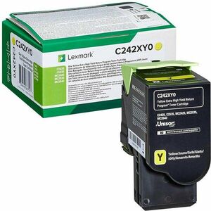 Toner Lexmark C242XY0, yellow imagine